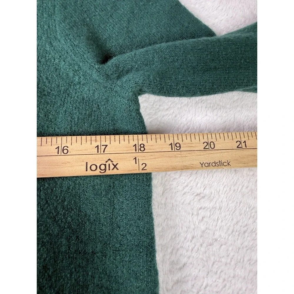J.Crew Sweater Dress Womens Small Green Extra-Soft Mock Neck Knit BU755 NWT
